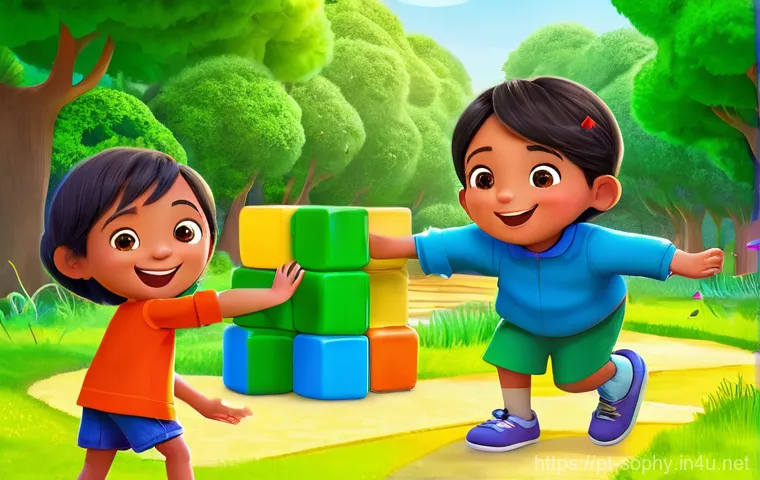소피루비 콘텐츠 인기 비결 - **Prompt:** A vibrant, cheerful, animated scene featuring Sofirubi and a diverse group of three to f...