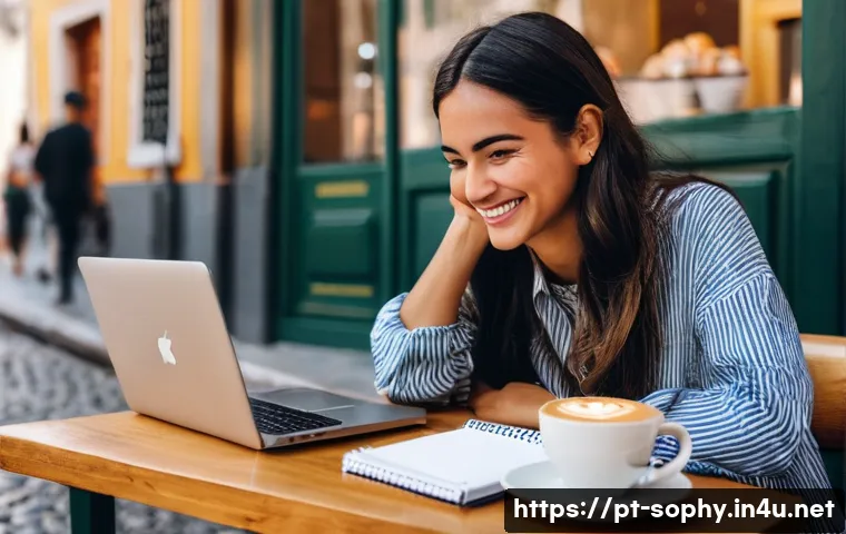 소피루비 SNS 마케팅 - **Prompt:** A vibrant and authentic female content creator, in her late 20s to early 30s, is comfort...
