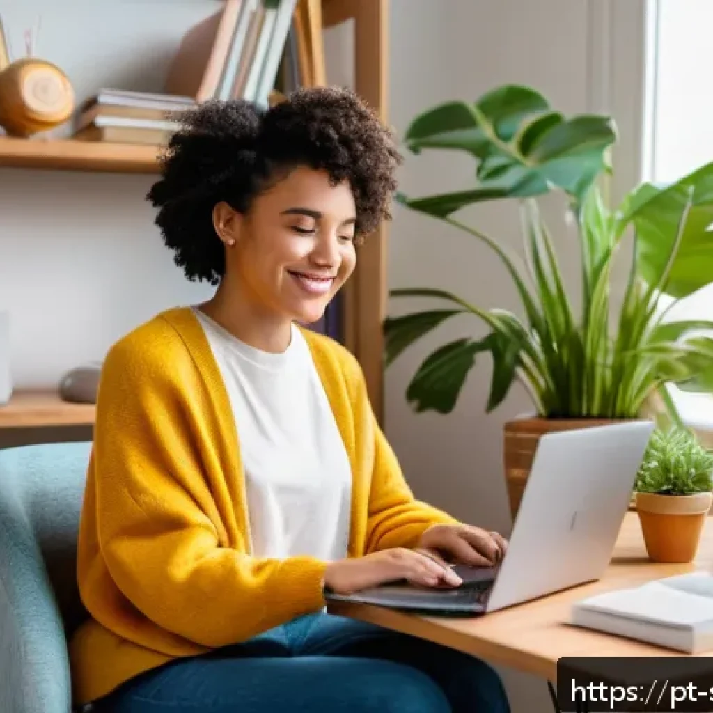 소피루비의 등장 배경 - A vibrant digital content creator in her mid-20s, engaging warmly with a diverse online community th...